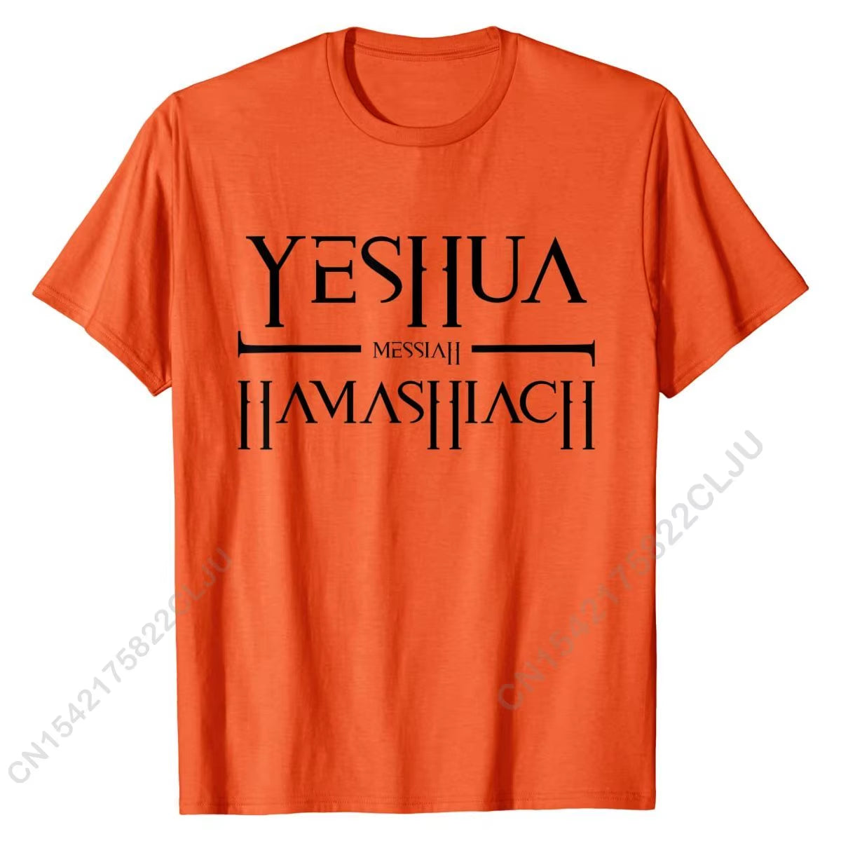 Yeshua Hamashiach Messiah Messianic Sabbath T-Shirt Tshirts Discount Cool Cotton Men T Shirt Custom