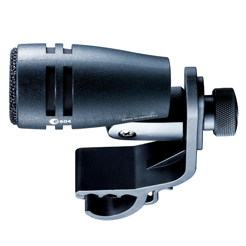 E604 e 604 Wired Dynamic Microphone Tom Snare Evolution Series Cardioid Instrument Drum Microphone with Clip Arm Mount